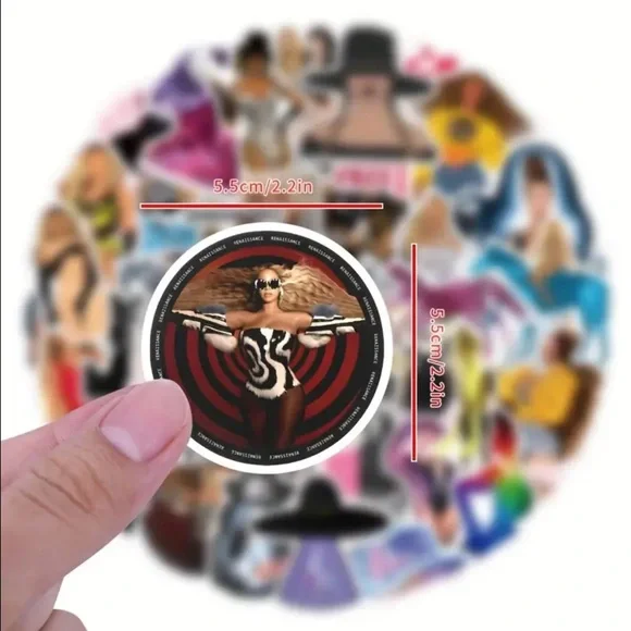 50pc Beyoncé Renaissance Sticker Pack - Picture 4 of 6